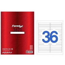 (폼텍)레이저/잉크젯 라벨 LS3621 - 100매(36칸), 36개