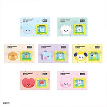 (방탄소년단굿즈)BT21 미니니 아크릴 마그넷 클립세트 949021, 치미