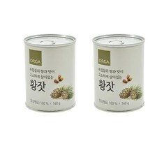 ORGA 간식 [기획]황잣(국산) (140gx2입) 명절 회사 탕비실 캠핑 아이들 선물, 8개