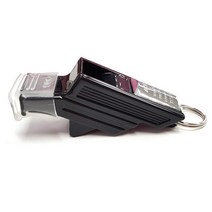 축구 ACME 심판용 호루라기(스트랩포함) 휘슬 호각 스포츠용 호신용 구조용, 블랙