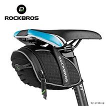 ROCKBROS 락브로스 레오파드 3D쉘 방수안장 가방, 레드