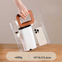 휴대용온수기 전기 캠핑용 생수병 차박 순간 정수기, 하얀색