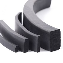 가스켓블랙 EPDM 고무 폼 씰링 스트립 사각 스폰지 개스킷 캐비닛 도어 씰용 3x3mm 4x4 8x8 10x10 12, 13 6x7mm_04 10 Meters