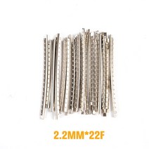 타악기 음악 취미 22/24pcs 일렉트릭 기타 프렛 와이어 Fretwire 2.2/2.4mm 구리-니켈 합금 나무 Frets 화이트 구리 스케일 라인 민속, 01 2.2mm x 22F