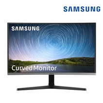 삼성전자 C32R500 80.1cm 1500R 커브드 광시야각 베젤리스 컴퓨터 모니터