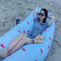 썬베드 해변의자 피크닉 테라스벤치 카페야외의자 파라솔루프탑 선배드 팽창 캠핑 의자 해변 무지개 꽃 게, 한개옵션1, 07 H