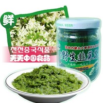 [천천중국식품] 야생 염장부추꽃장 20G 쥬차이화 소스, 1개