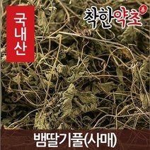 착한약초 국내산 몸에좋은약초 150종, 12TX_국산 뱀딸기풀(사매) 600g, 1개