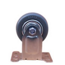 고정형 PVC바퀴 밀차 수레 핸드카트 바퀴 교체용 1.5인치 구르마바퀴 카트, 빨강1.5인치