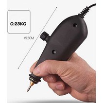 휴대용 금속 타각기 마킹펜 네임 라벨 철판 레터링, 휴대용 타각기 40W (강철 바늘 10개)