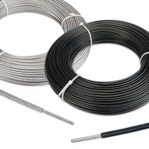 코팅와이어 PVC 와야 100M 롤 1.2mm 부터 5mm 빨래 지지 유인줄 클립 슬리브 고정, 2. 코팅 와이어 100M_투명코팅, 코팅와이어100M_투명코팅 4mm