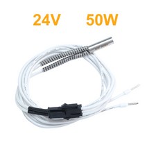 3D프린터 써미스터 카트리지 케이블 620mm v6 화산 mk8 mk9 100cm, 1개, 24v 50w 1m