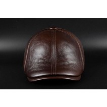남성 헌팅캡 뉴스보이캡 도리구찌 베레모정품 가죽 모자 소 가죽 모자 야외 모자 소 가죽