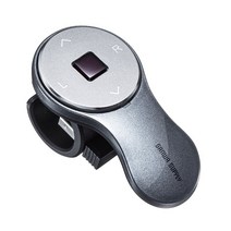 고성능 에어 마우스 발표용 무소음 PPT 무선 블루투스 리모컨 노트북 사무용, USB 무선 핑거 마우스 그레이