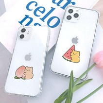 마리오 아칸 곤룐 쨀리공장 복숭아수박 방탄케이스 (P001060896)