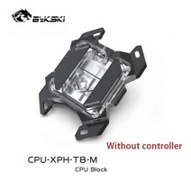 컴퓨터 CPU쿨러 Bykski CPU 워터 블록 AMD Ryzen 3600 5/3/7 AM4/AM3 X470/AM/FM 시리즈 프로세서 쿨러 지, 02 12V 4PIN RGB Light