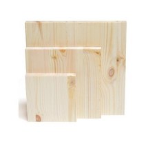 아이베란다 목재자투리모음 소품제작용 스트링아트재료, 9.레드파인집성 15T 150x150(5개)