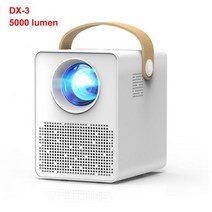 DAOZHEN DX3 프로 프로젝터 4K 비디오 미니 휴대용 프로젝터 풀 HD 19201080P 빔 프로젝터 와이파이 안드로이드 홈 시네마 프로젝터, DX-3 5000LM_미국 플러그