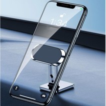 차량용 대쉬보드 자석 핸드폰 거치대 티구안 미니쿠퍼 카니발KA4 G80 쏘나타 더넥스트스파크 트럭 마그네틱 더뉴그랜저 올뉴K9 MQ4 그렌져XG 포터 IG, 실버
