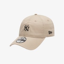 뉴에라 [뉴에라]언스트럭쳐MLB NY워시드볼캡 베이지12836275