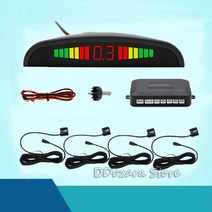 주차센서 후방감지기 차량검지기 자동차에 대 한 Parktronic LED 디스플레이 감지기 시스템 백라이트 역방, 04 은