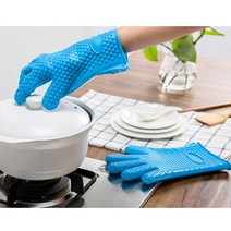 논슬립 네온 실리콘 오븐장갑 하트 2P 트레이 쿠키만들기재료 마카롱만들기 앞치마 빵집