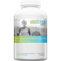 비타베이 보스웰리아 유향 Vitabay Boswellia Frankincense 240정