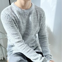 깔끔한 남성 댄디룩 보카시 가을 겨울 탄탄 니트 4색