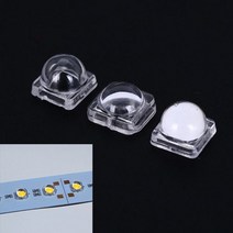 50pcs LED 렌즈 반사판 콜리메이터 5050 SMD 30 60 120 학위 볼록 광학 10*8mm, 30도