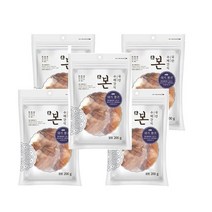 본 국산 노령견 수제간식 돼지통귀 200g 5개 먹이, 없음