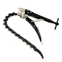 체인커터기 zktool 배기 파이프 절단기 체인 파이프 절단기 체인 길이 13.8인치(350mm) PVC 파이프 구리 파이프 철 파이프 알루미늄 파이프 절단기 범용 배기 및