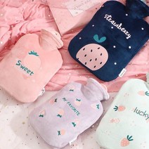 보온물주머니 겨울필수 보온주머니 지인 선물추천, 네이비, 1000ml