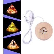 결정체 오르고나이트 피라미드 에너지 생성기 보호 돌 마음을 정화하다 마음 치유 레이키 차크라 오르곤 피라미드 명상 도구들, 8