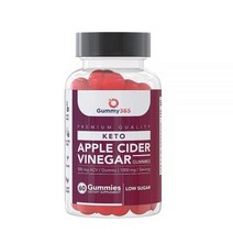 O Gummy365 Keto ACV Gummies Low Calorie & GlutenFree Sugar Apple Cider Vinegar AC 60 Count 180169