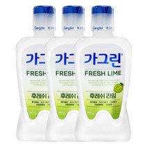 가그린 후레쉬라임 구강청결제 750ml x3_M_MC