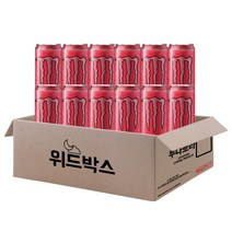 [위드박스] 몬스터 에너지 드링크 355ml 12개(펀치12), 12개