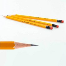 지우개달린연필 2B/B/HB 12개입 지우개 연필, B (30260)