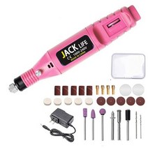 전동드릴 미니 드릴 전기 조각 펜 가변 속도 로타리 도구 키트 연삭 연마를위한 조각사, pink-28pcs+미국