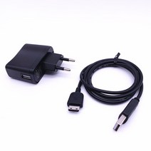 US AU EU UK 플러그 충전기 데이터 케이블 삼성 호환 M3600 B100 C450 D610 D880 E210 F250 F480 G600, 02 EU plug