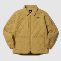 UMBRO 엄브로 다이아 퀼팅 패딩 자켓 머스타드 UN421CPJO1_국내매장정품