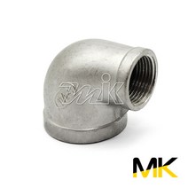 명인코리아 MK 스텐 나사 이경 엘보 SUS304 (12088), 1개