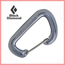 블랙다이아몬드 뉴트리노 와이어 카라비너 그레이