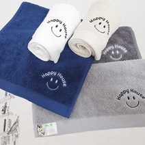 도톰한 WP프리미엄 호텔 타올 수건 코마사 스마일 190g 타올 수건 답례품 판촉물 개업식선물 호텔타올 호텔타월 호텔수건 도톰한수건 고급수건 답례품수건 개업식수건 개업식타올 돌잔치, 1개, 코마사 스마일 190g 화이트