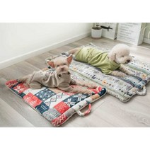 애견 온열매트 애완견 전기매트 강아지 매트 방석 난방, 레드 매트 단품 88x65cm