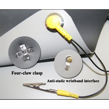 제전 매트 고무 정전기방지 700x500 블랙 ESD 정전기 방지 데스크 매트 유지 보수 절연체 패드 + 접지선 손, 한개옵션0