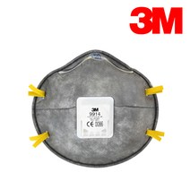 3M 2급 방진마스크 9914 특수흡착층 첨가 쿨플로우 배기밸브