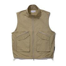 THE K-ING ARCHIVES Poly Cotton Vest (Beige)