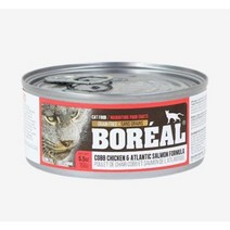 보레알 캔 그레인프리 고양이 주식캔 156g x 7개, 치킨+연어 156g x 7개