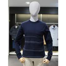 티아이포맨 티아이포맨 21 F/W 다크네이비 빨래판 니트 M218MSWM771 (P002460486)