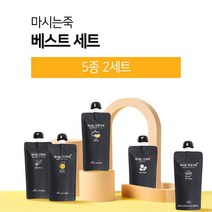 두손푸드 마시는죽 베스트5종 1세트 짜먹는죽 간편한 아침식사대용 모닝죽 환자 영양죽 다이어트죽, 베스트5종1세트(10개입)